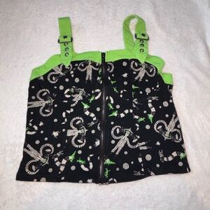 Beetlejuice S/M hot topic tank top